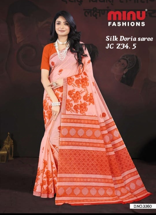 Silk Doria saree